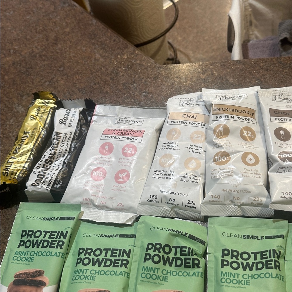 Clean simple and just ingredients Protein Powder Variety bars barebells lot 18 - Picture 5 of 5